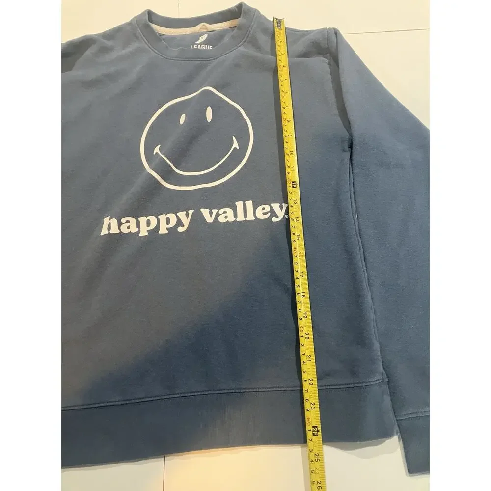 91 League Penn State Smiley Face Happy Valley Small Long Sleeve Shirt - Picture 5 of 7